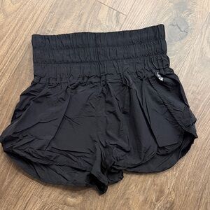 FP Movement by Free People Black High-Waist Shorts